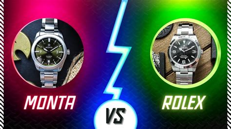 Monta Vs Rolex how close can a microbrand get to the crown.